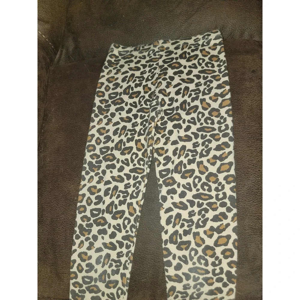 Gymboree glamorous friends‎ leopard sweater size 7 8 leggings size 8